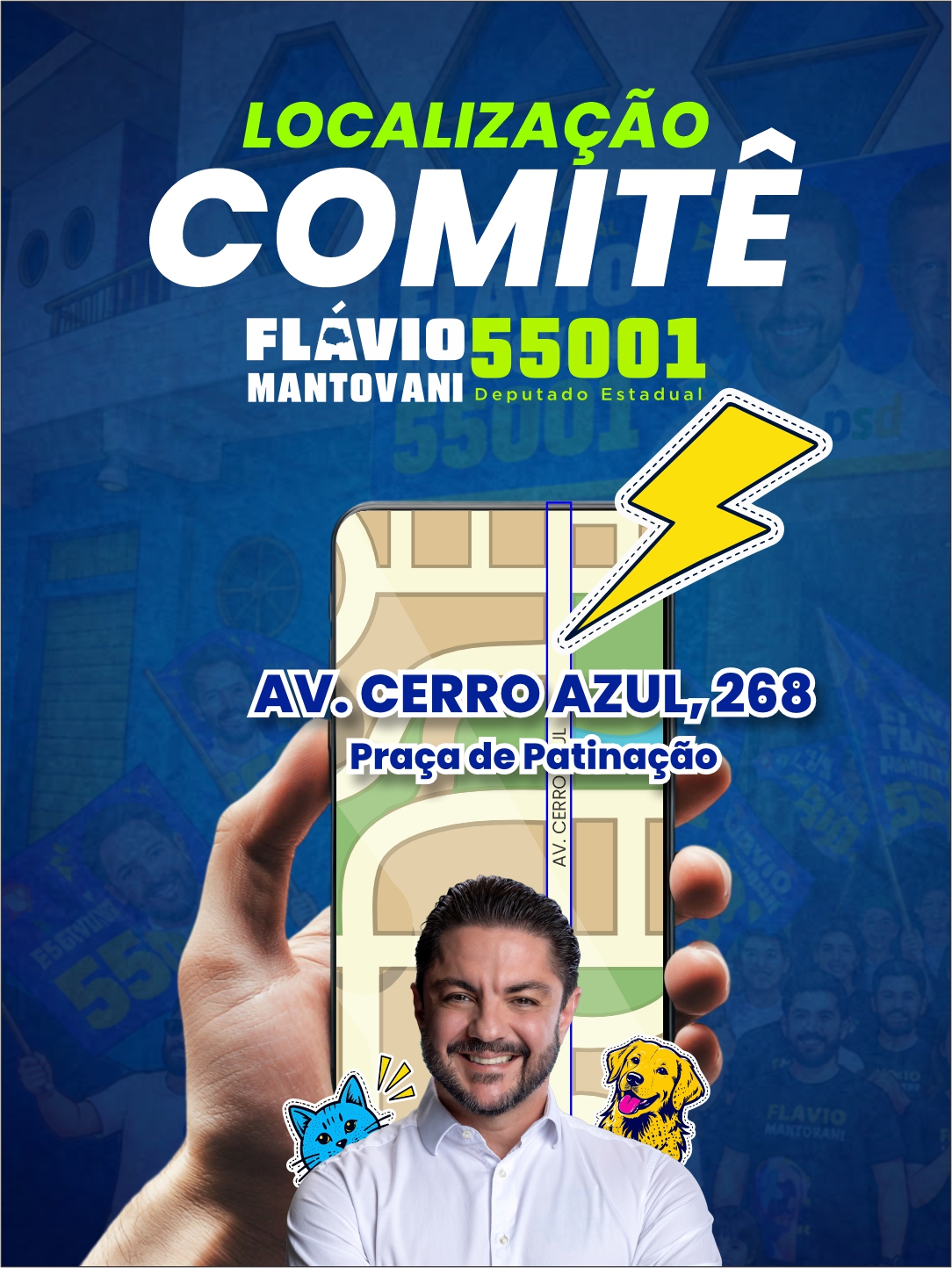 Localização do comitê