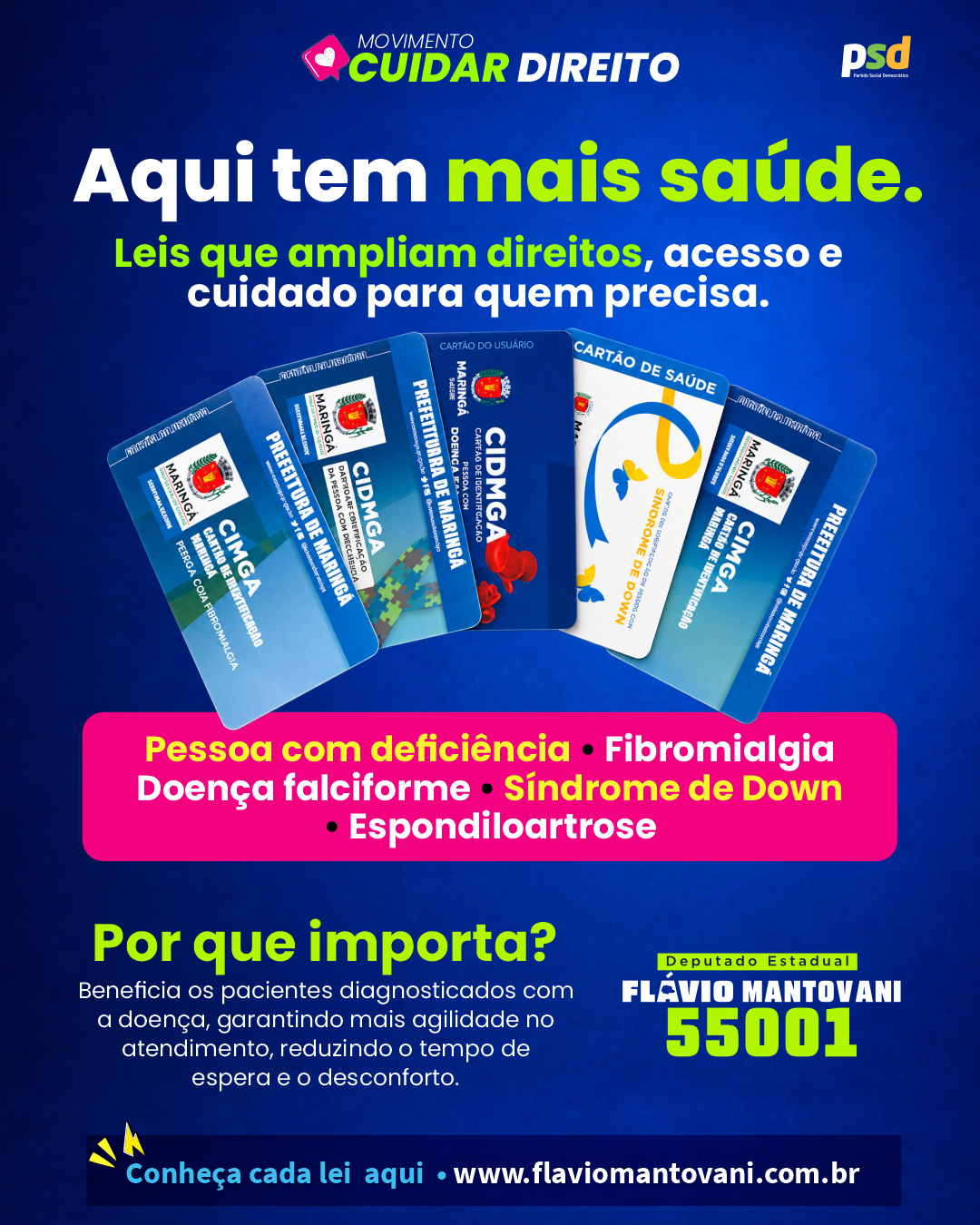 Aqui tem mais saúde